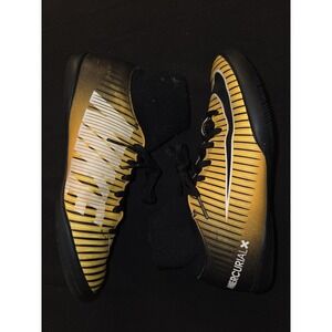 NIKE MercurialX Victory VI IC Dynamic‎ Fit Indoor Soccer Shoes Boys Sz 2Y